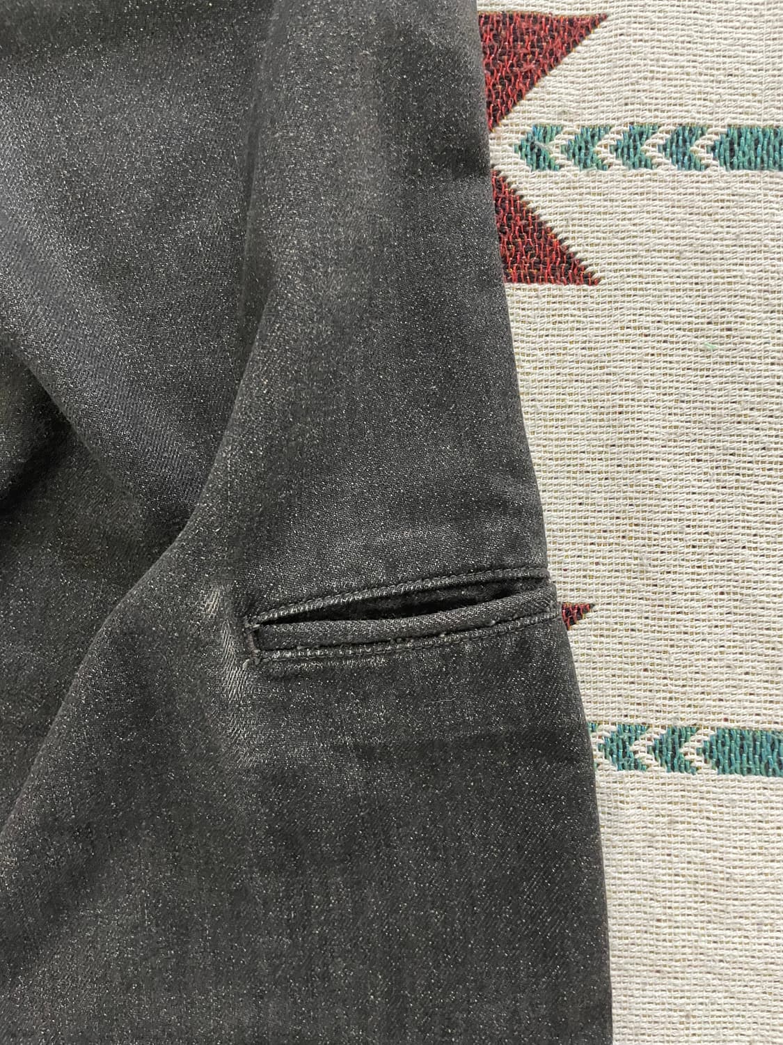 RRL 블랙 워크 스트레이트 레그 진(32x32) 상품이미지7