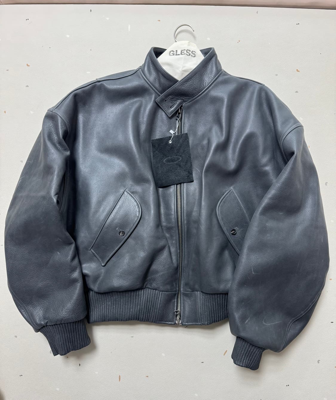 [1] 글레스 gless 해링턴 레더자켓 판매 상품이미지3