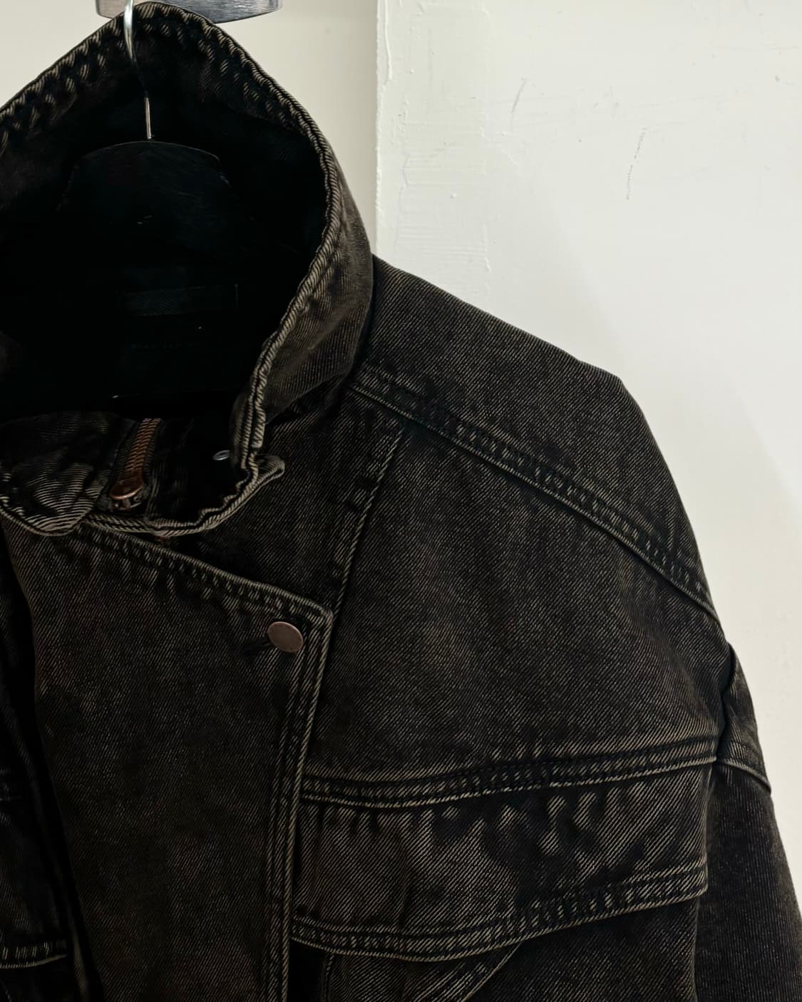 로레나 사라비아 에이치앤엠 데님 유틸리티 자켓 상품이미지4