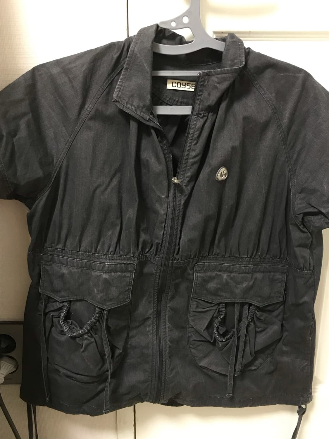 코이세이오 셔링 포켓 자켓 차콜 coyseio jacket 상품이미지2