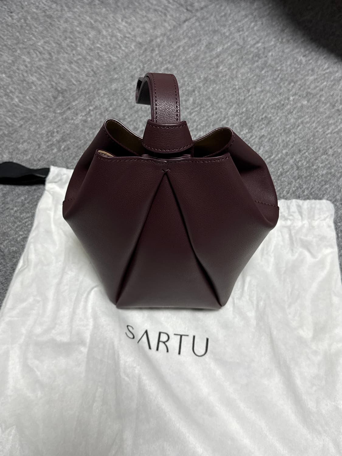 사르투 LYV tote bag (Burgundy) 상품이미지1