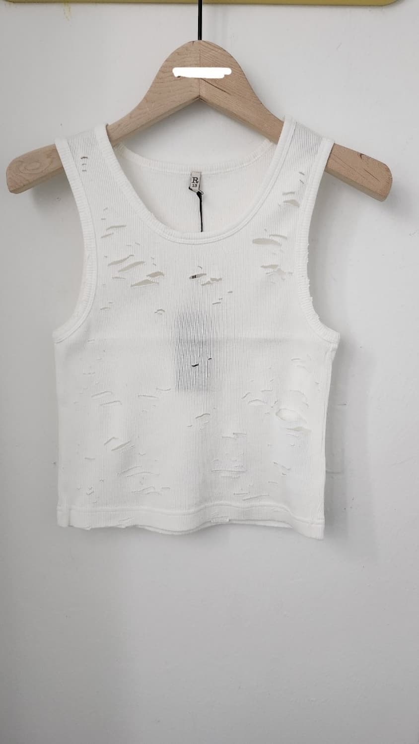 R13 DISTRESSED TANK 상품이미지3