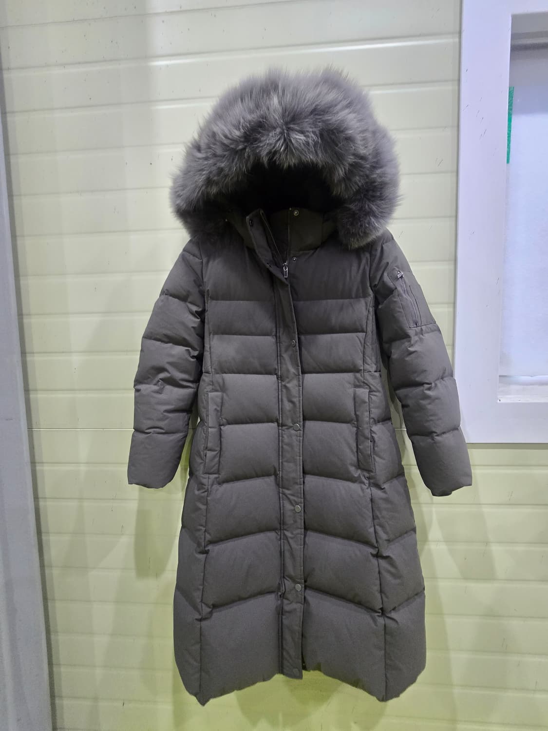 플라스틱 아일랜드 폭스퍼 롱패딩 S 상품이미지1