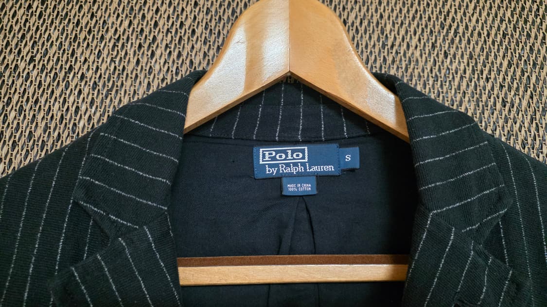 [신동품] 랄프로렌 코튼 스트라이프 블레이저 / 리얼버튼 상품이미지6