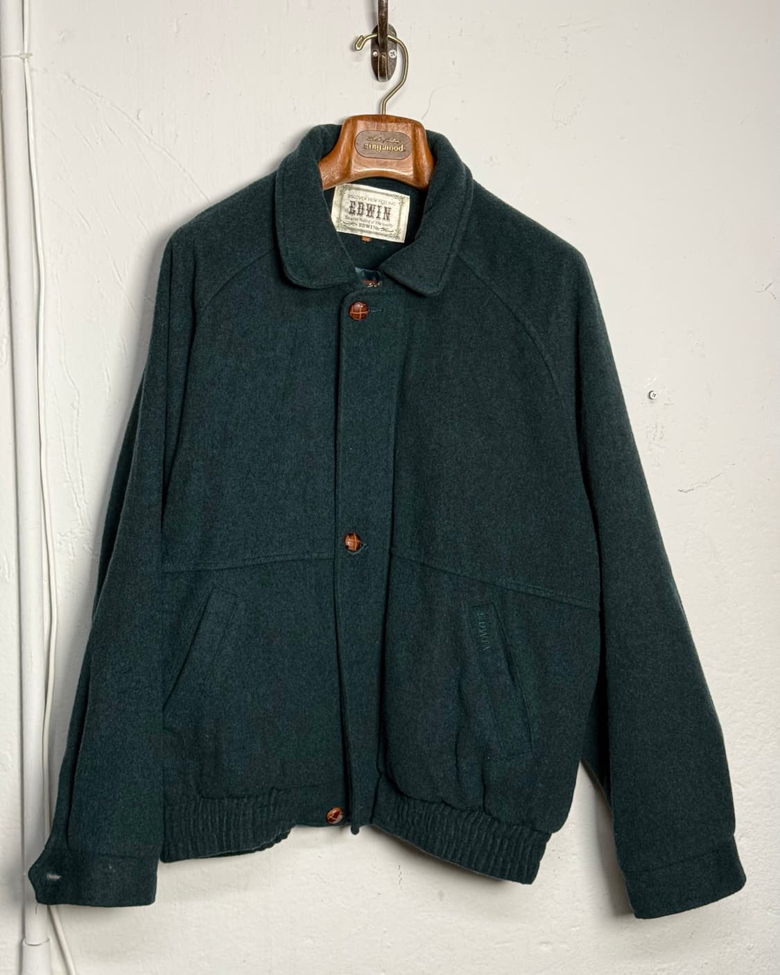 90‘s 에드윈 울 해링턴 자켓 100 상품이미지1