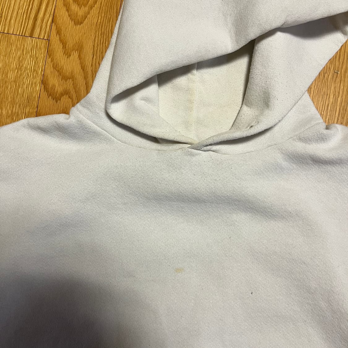 [XL] 90s 빈티지 러셀 후드 화이트 상품이미지4