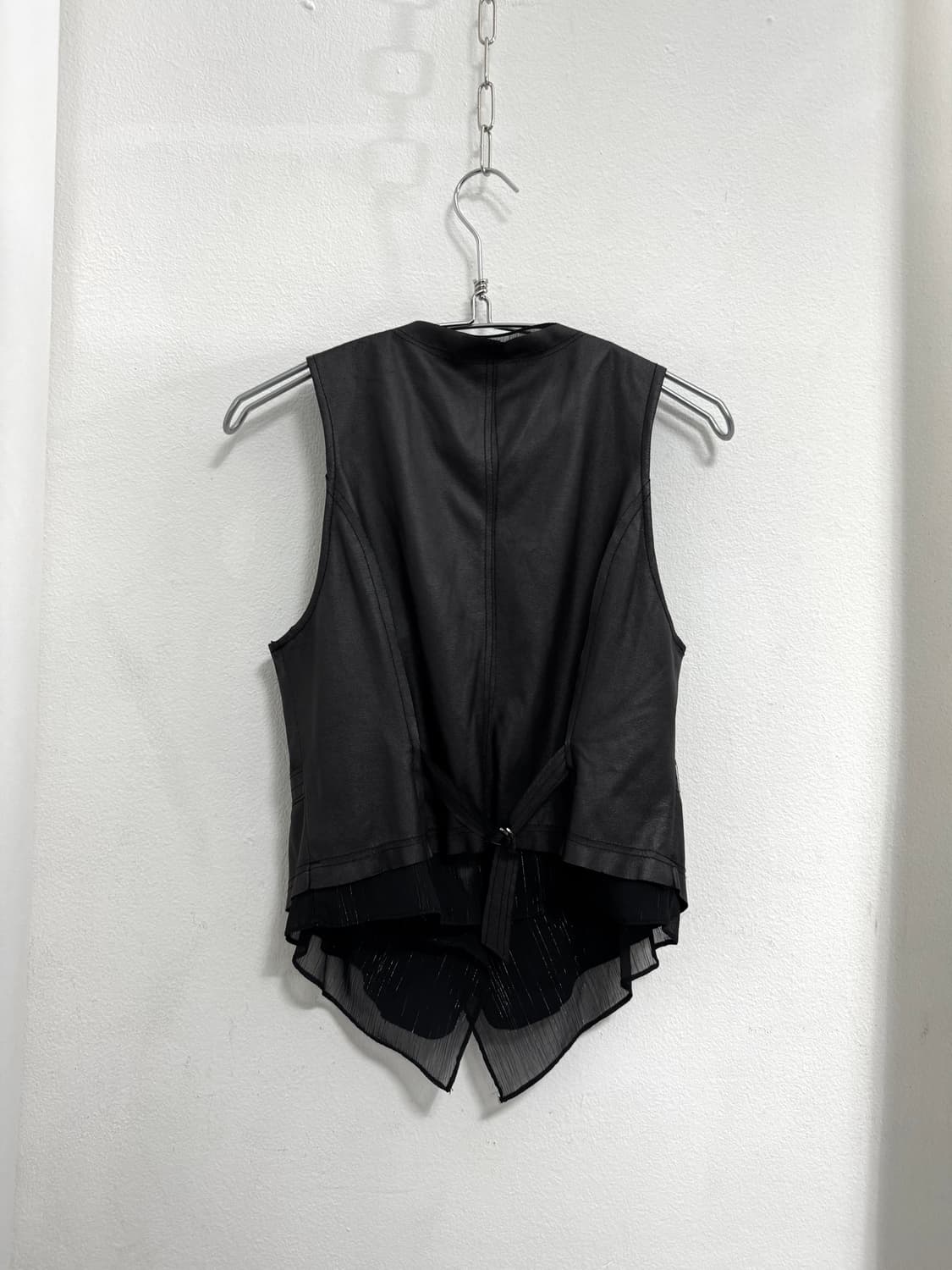 Chiffon Layered Vest 상품이미지2