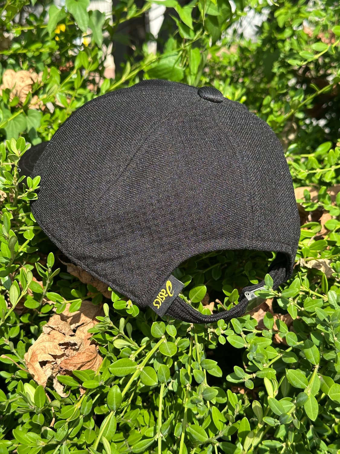 [L/XL] 아식스 로고 블랙 볼캡 모자 상품이미지4
