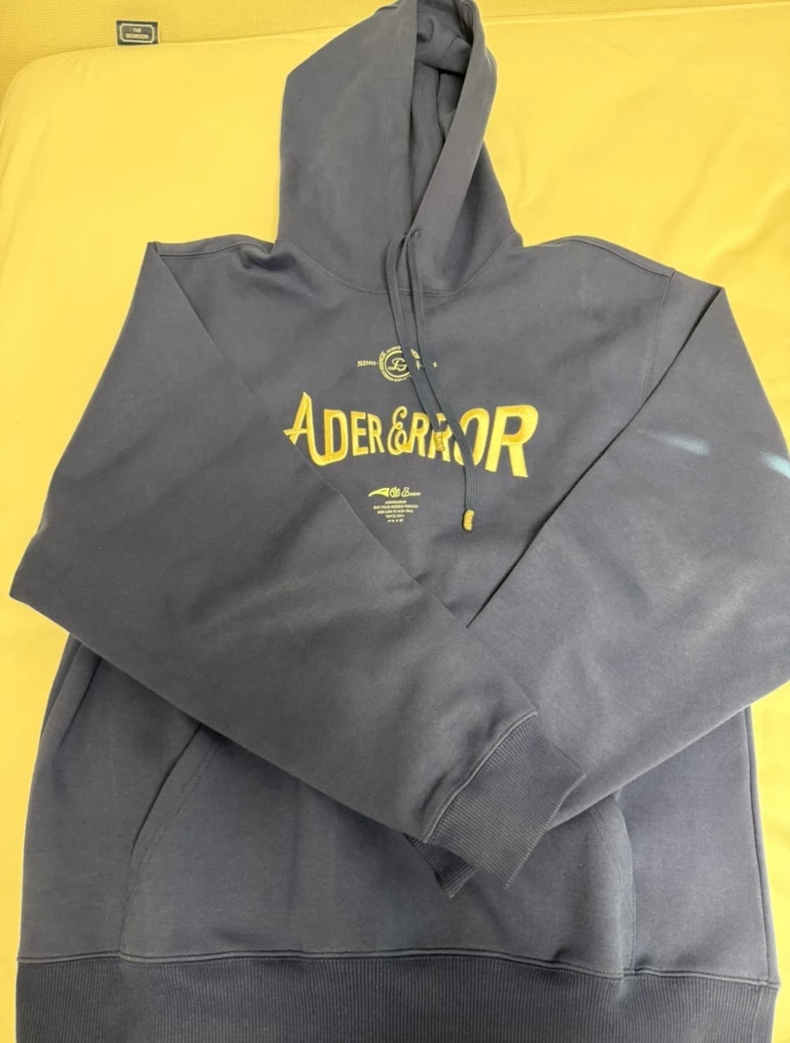 아더에러 베리프 로고 후드 네이비 A2 상품이미지2