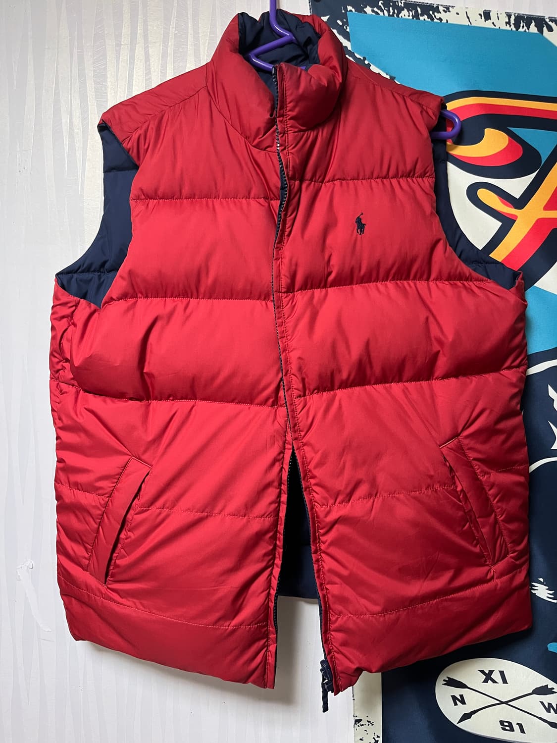 폴로 리버시블 패딩 베스트 상품이미지3
