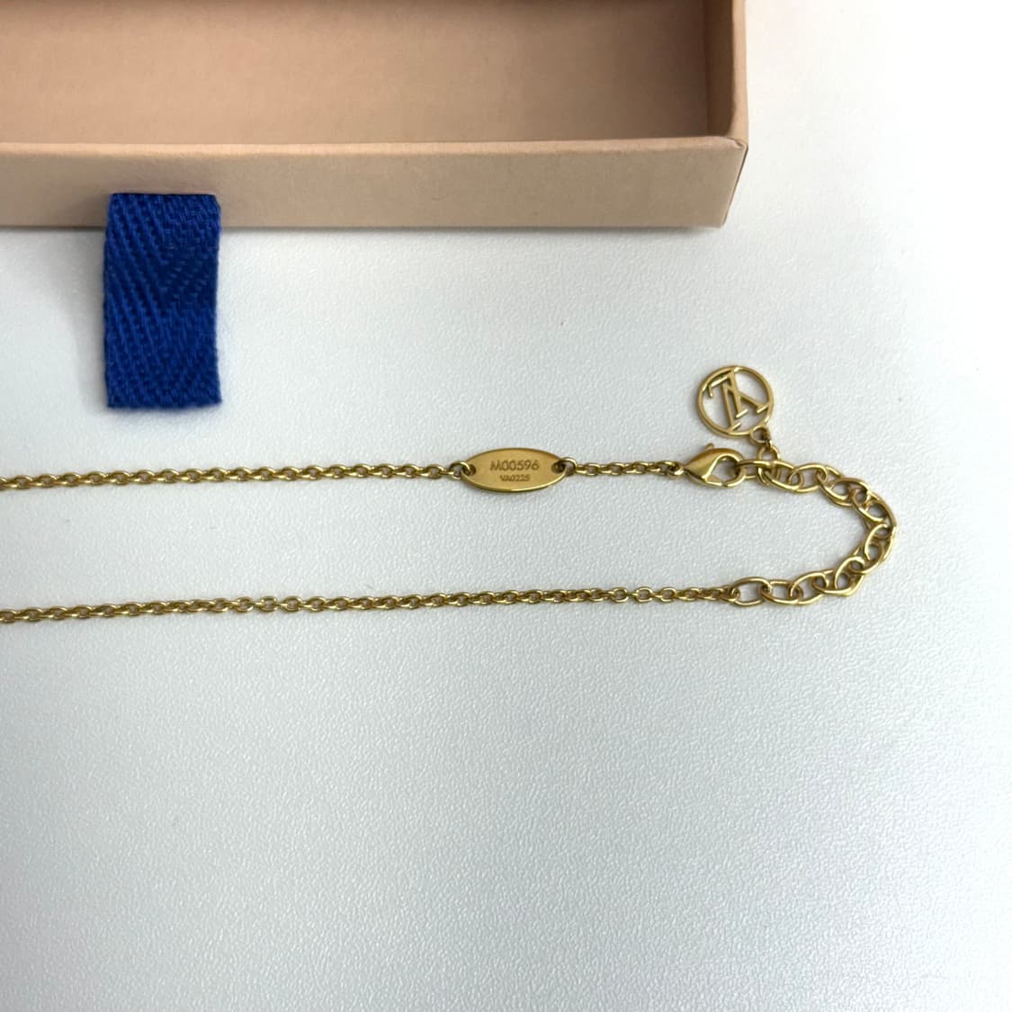 [정품] 루이비통 아이코닉 목걸이 골드 상품이미지6