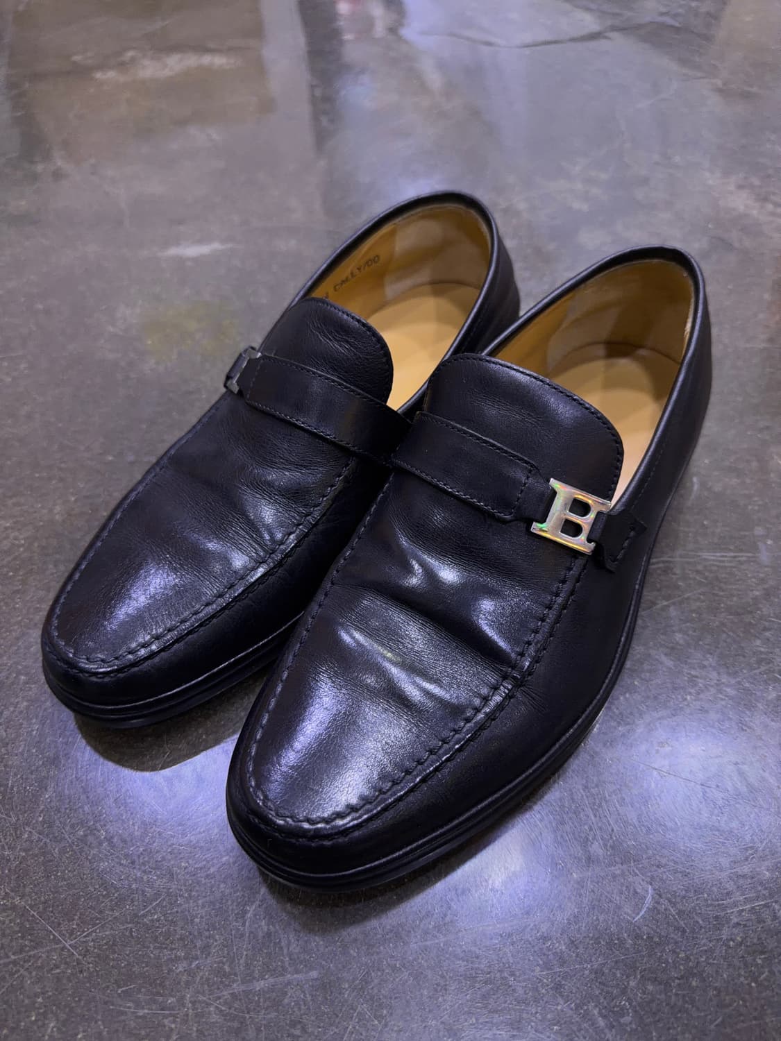 발리 B로고 클래식 로퍼 뉴 칼리 구두 슈즈 6.5 (255) 상품이미지1