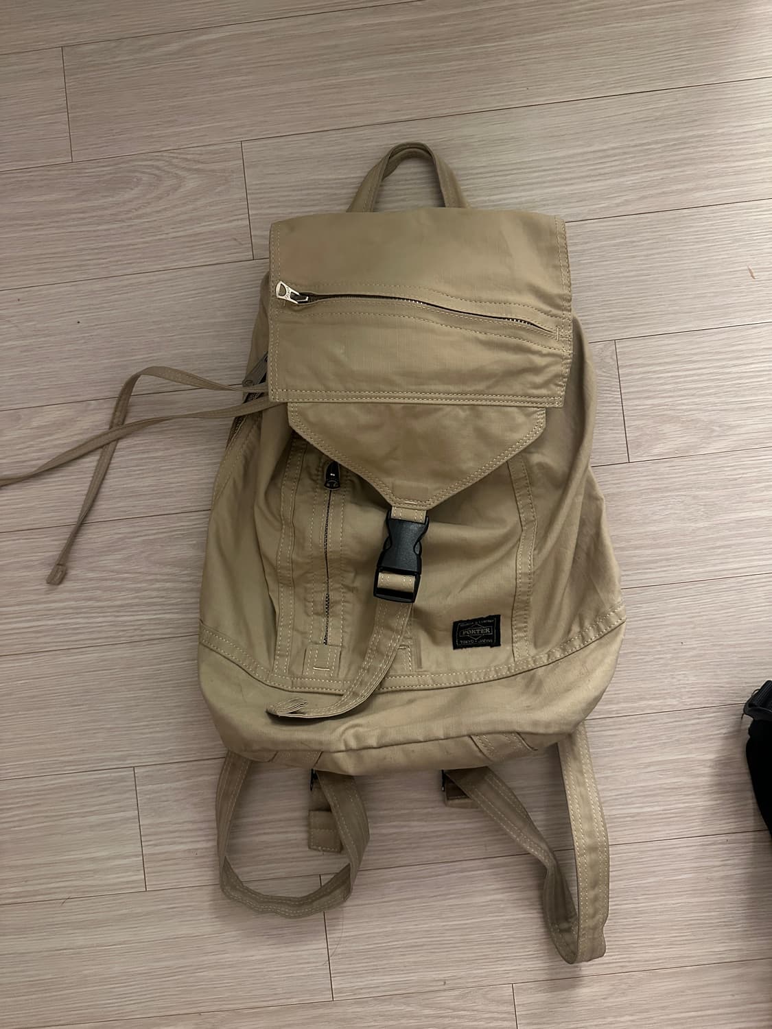 Cube Rucksack (beige) 상품이미지1