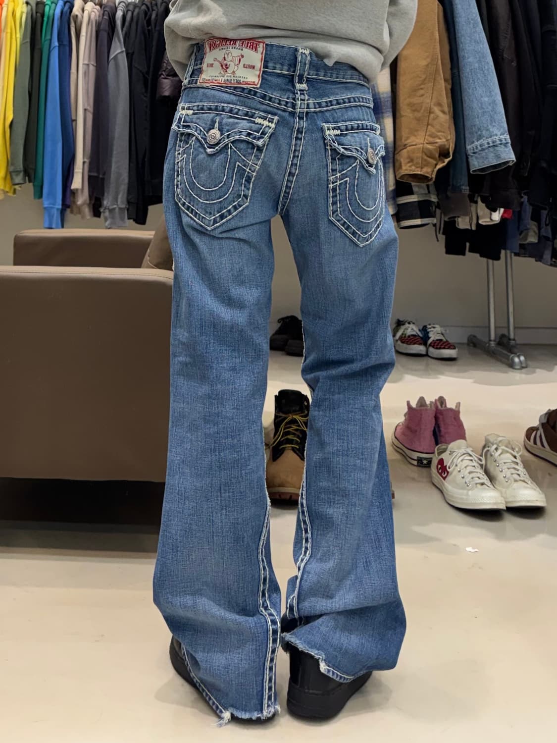 트루릴리젼 조이 슈퍼T 부츠컷 데님팬츠 상품이미지6