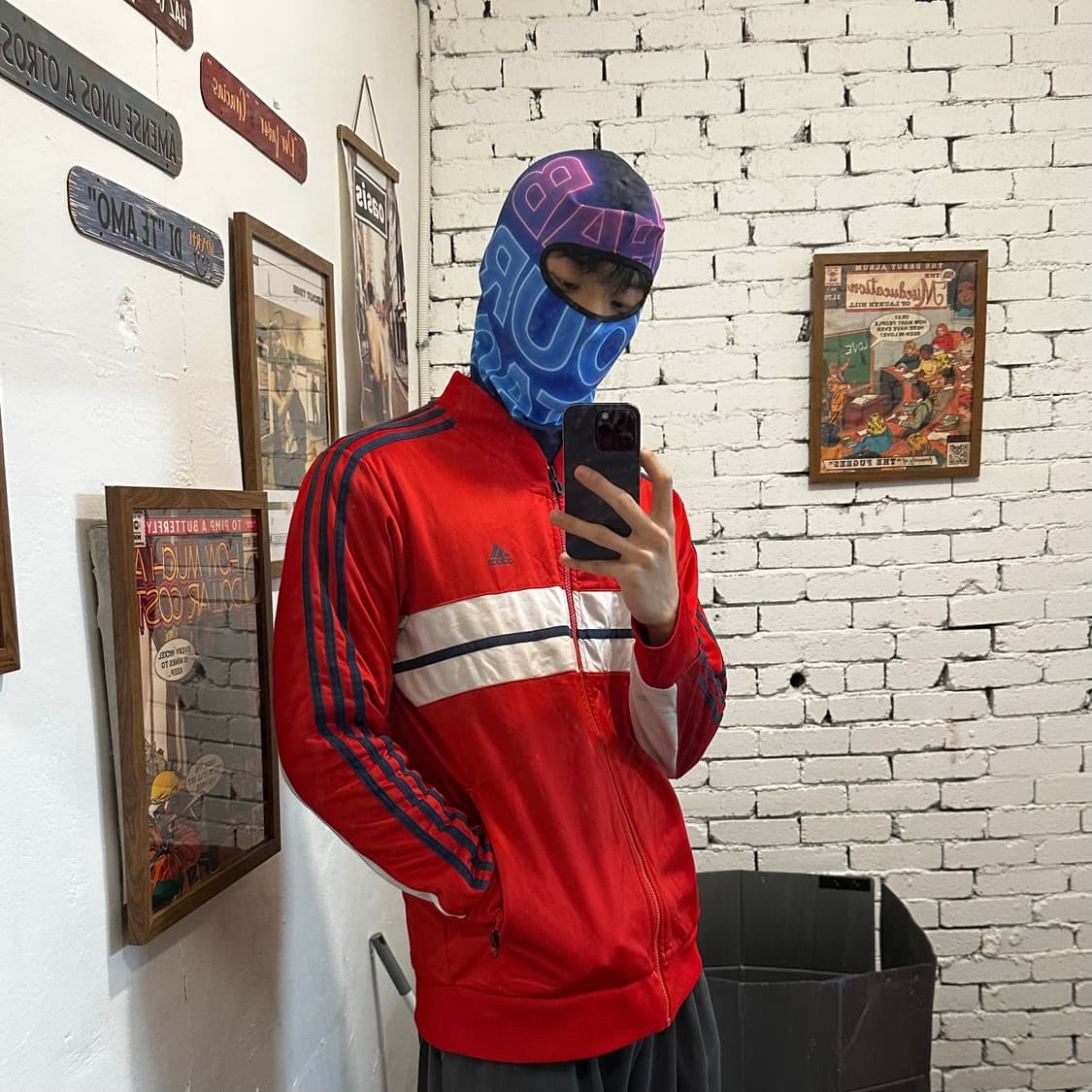 아디다스 구형 삼선 트랙탑 져지 상품이미지1