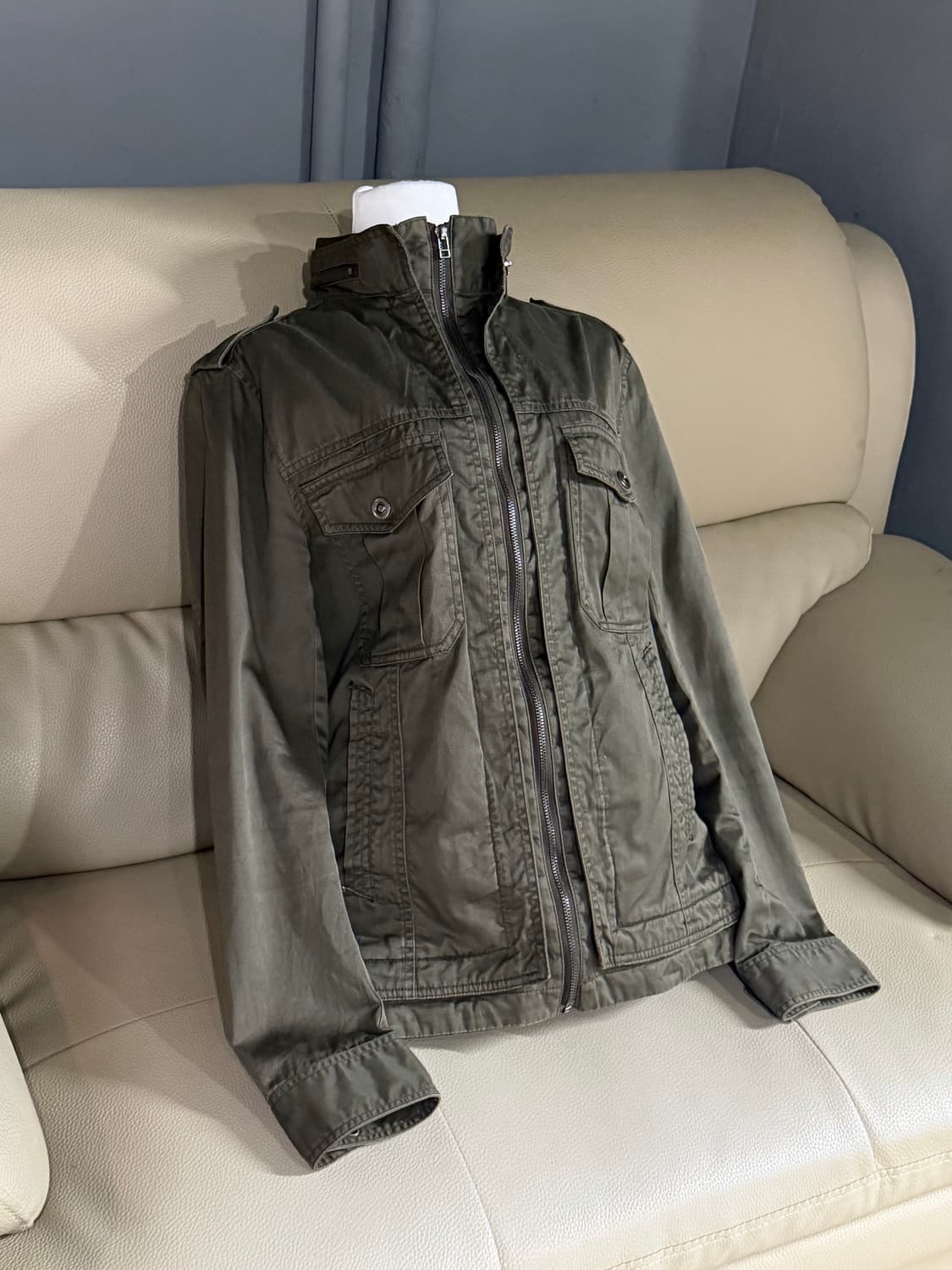 high-neck pocket detail jacket 상품이미지1