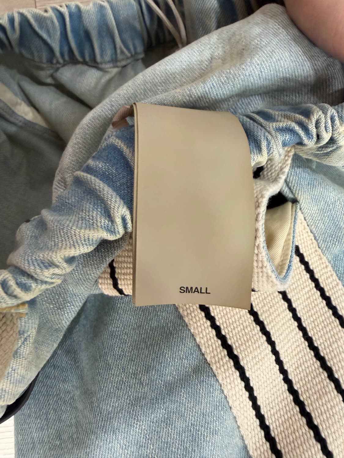 S) 피어오브갓 8th 데님 스프라이프 포럼 팬츠 상품이미지8