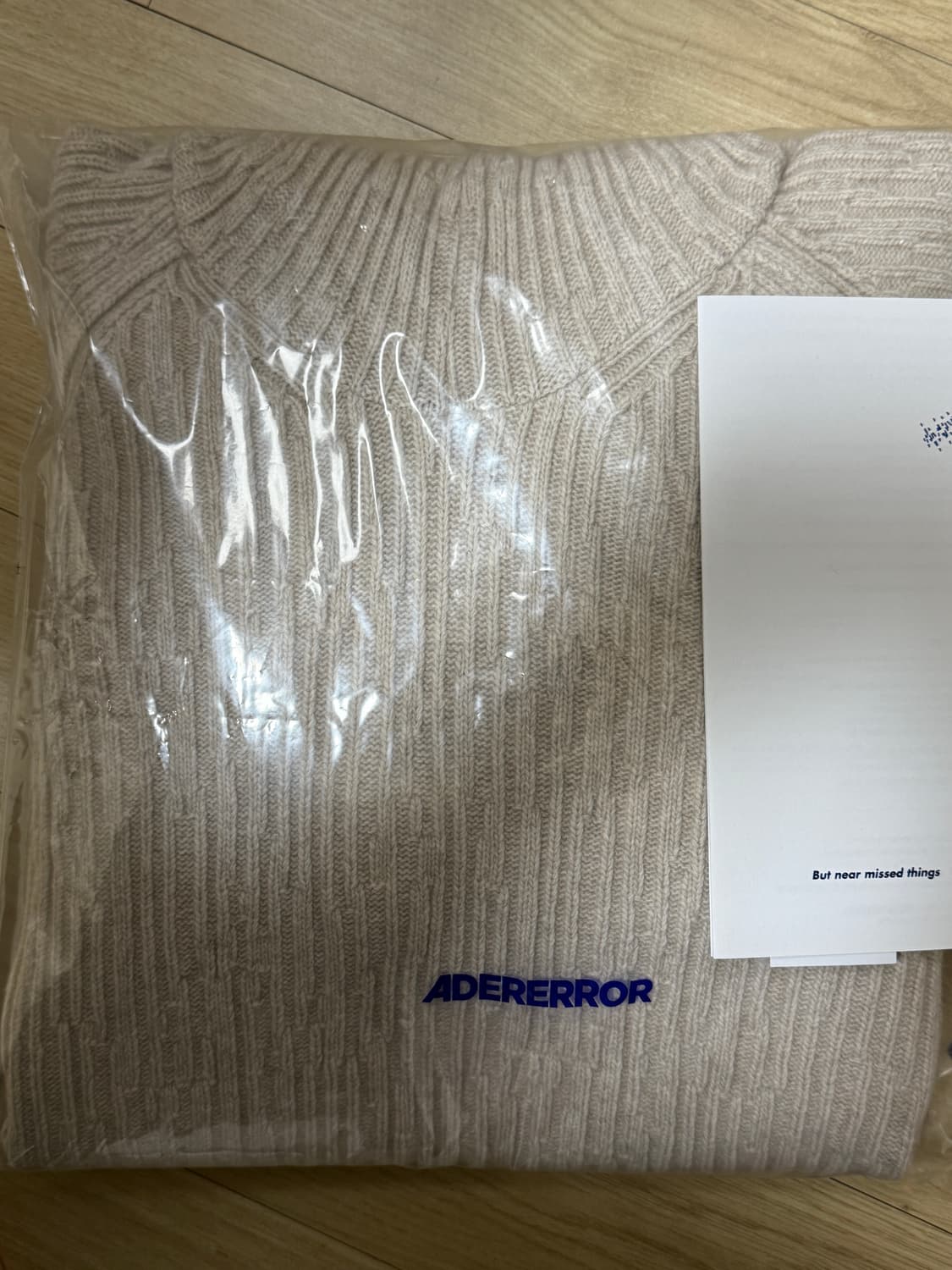 [A3]Ader error 클라바 니트 후드 상품이미지3