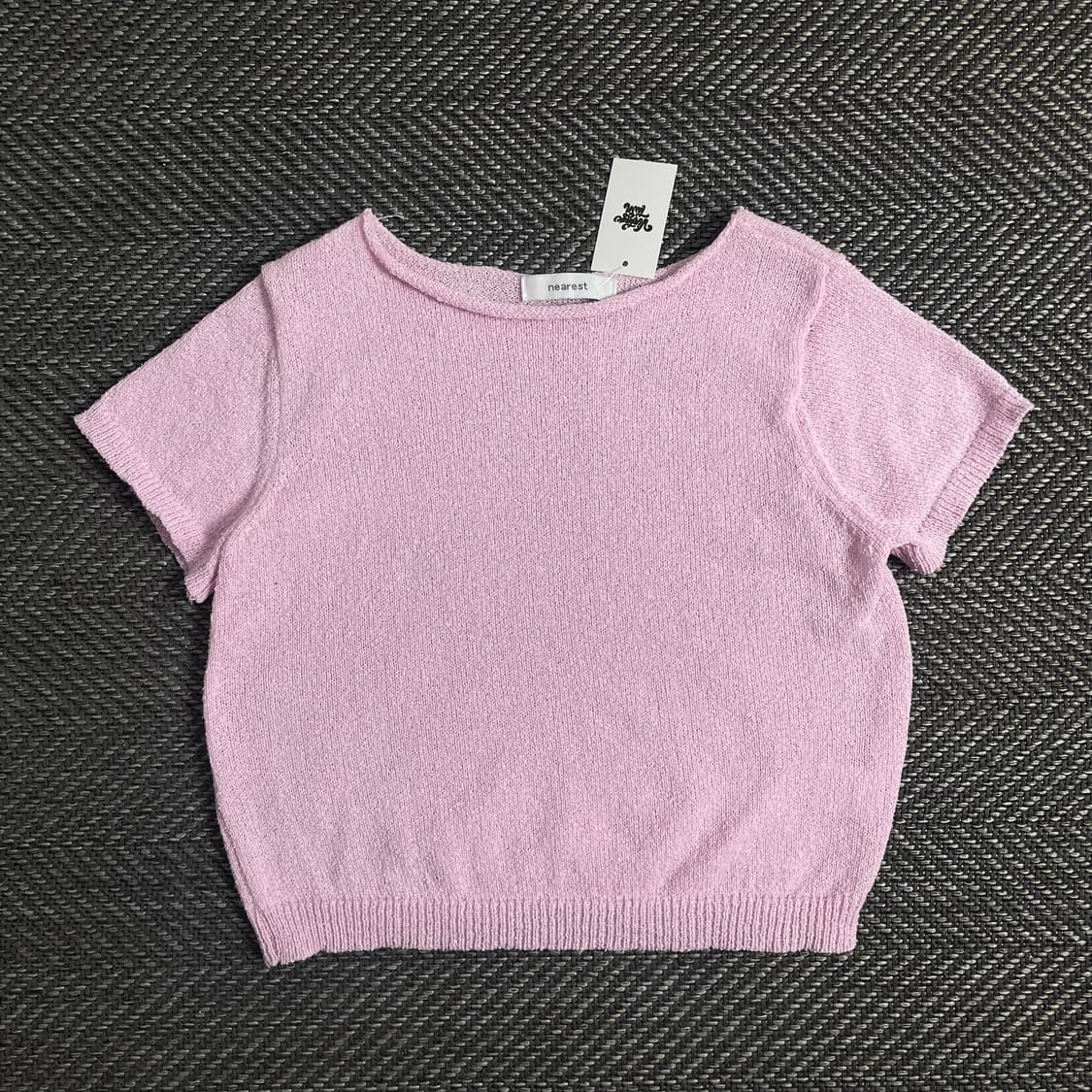 니어리스트 우먼스 부클레 크롭 니트o 2920 상품이미지1