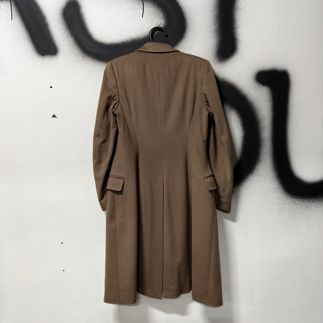 폴 스미스 100% 울 블렌딩 발마칸 맥시 롱 코트 상품이미지2