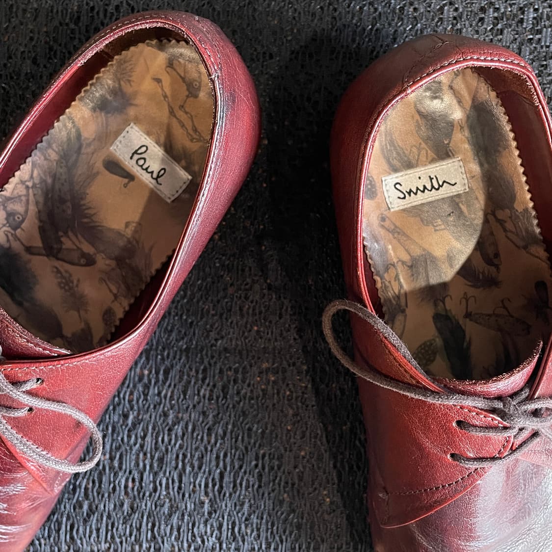 폴 스미스 2-아일렛 버건디 더비 상품이미지2