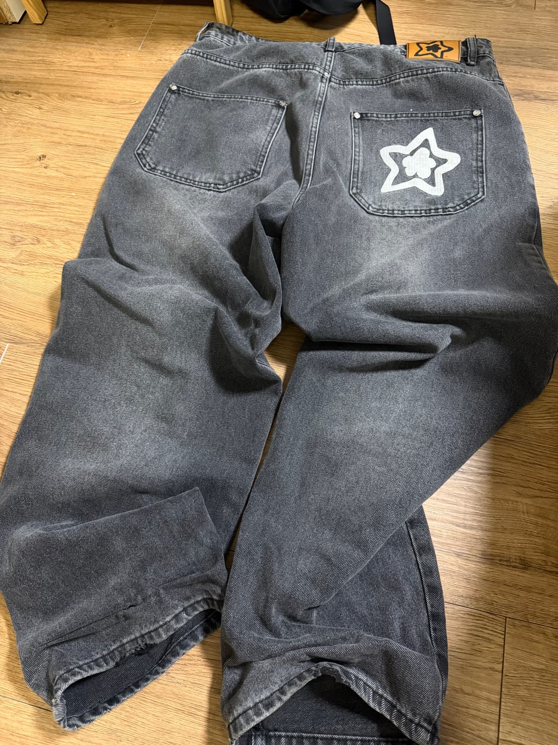 스타팀 워싱 데님팬츠 상품이미지2