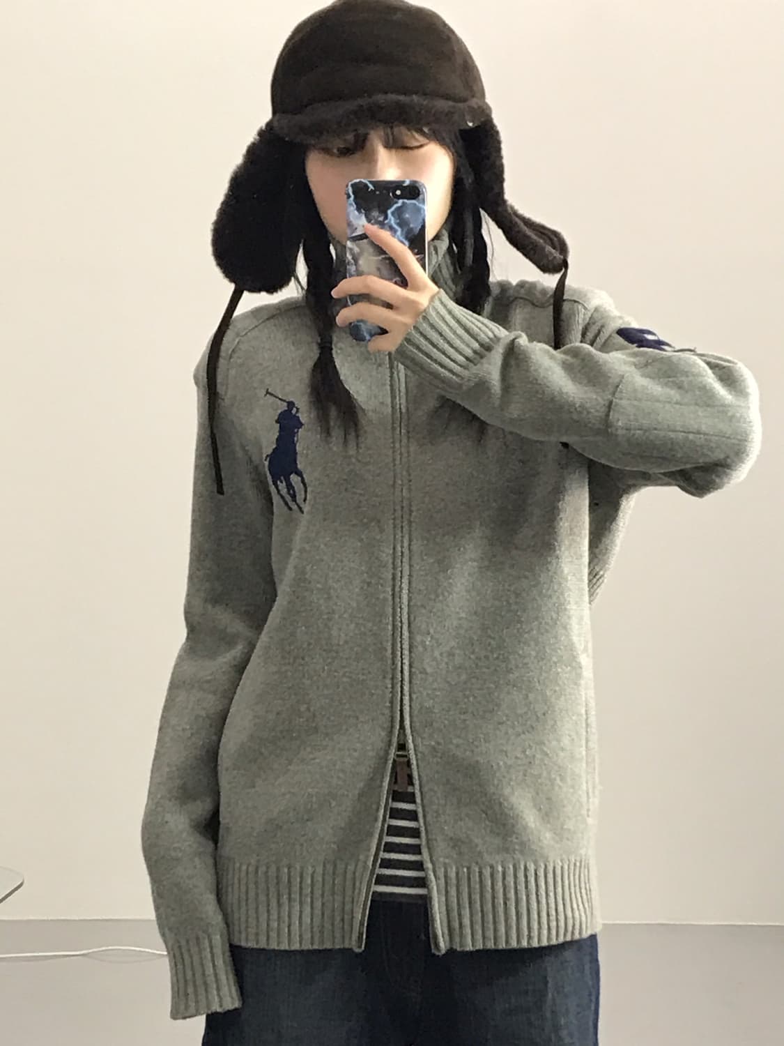 Polo Ralph Lauren Wool Cardigans Zip Up 상품이미지2