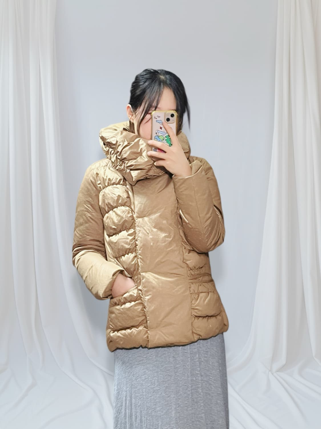 MAX&Co. 여성 퀼팅 패딩 자켓 상품이미지8