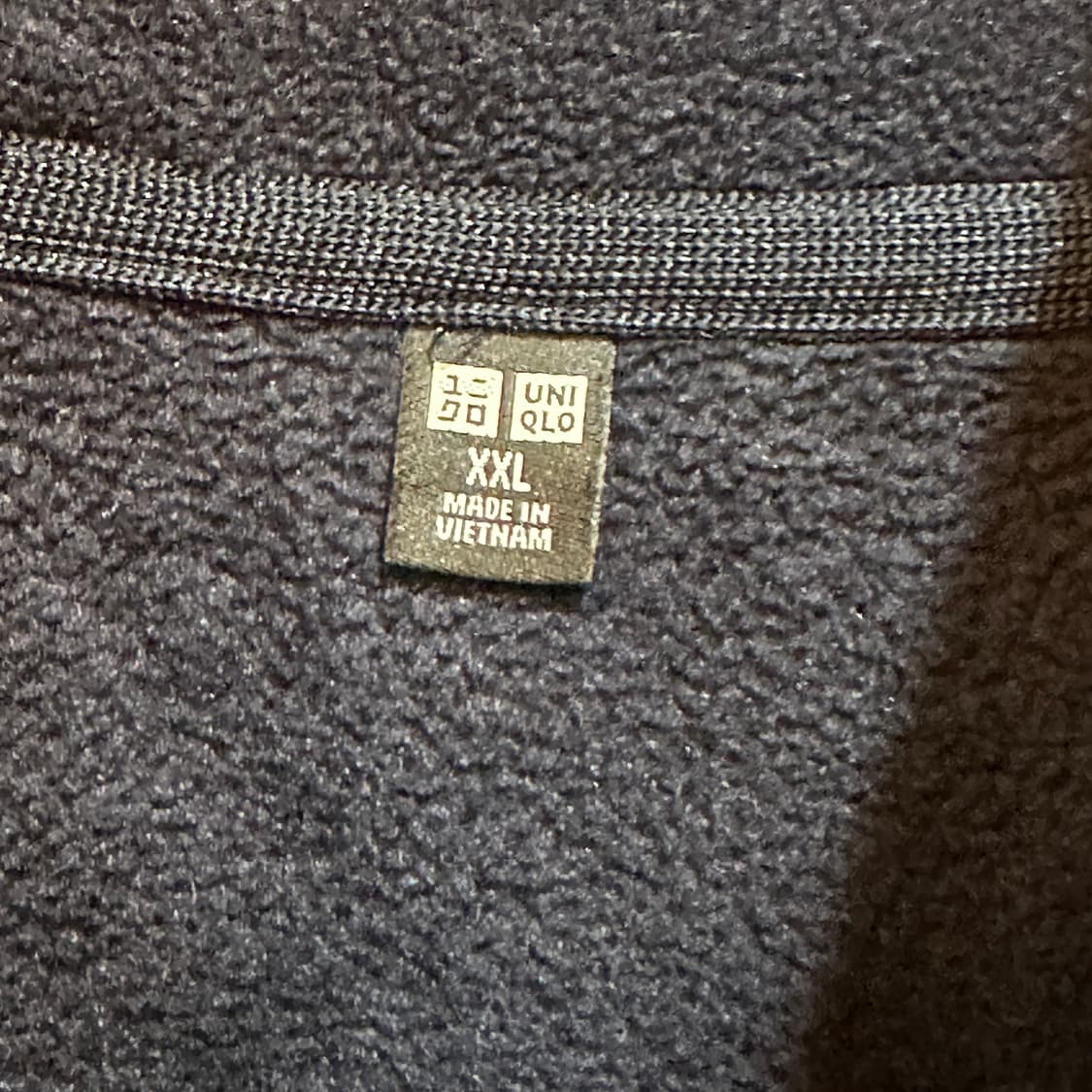 유니클로 배색 후리스 집업  상품이미지3