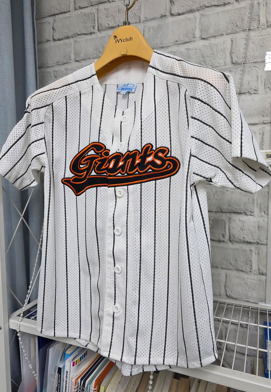 롯데자이언츠 키즈유니폼 5호 네페스 노마킹 MN31 상품이미지2