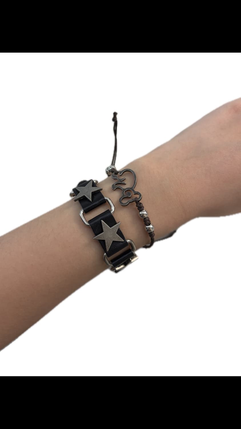 leather belt bracelet 레더벨트st 팔찌 상품이미지1