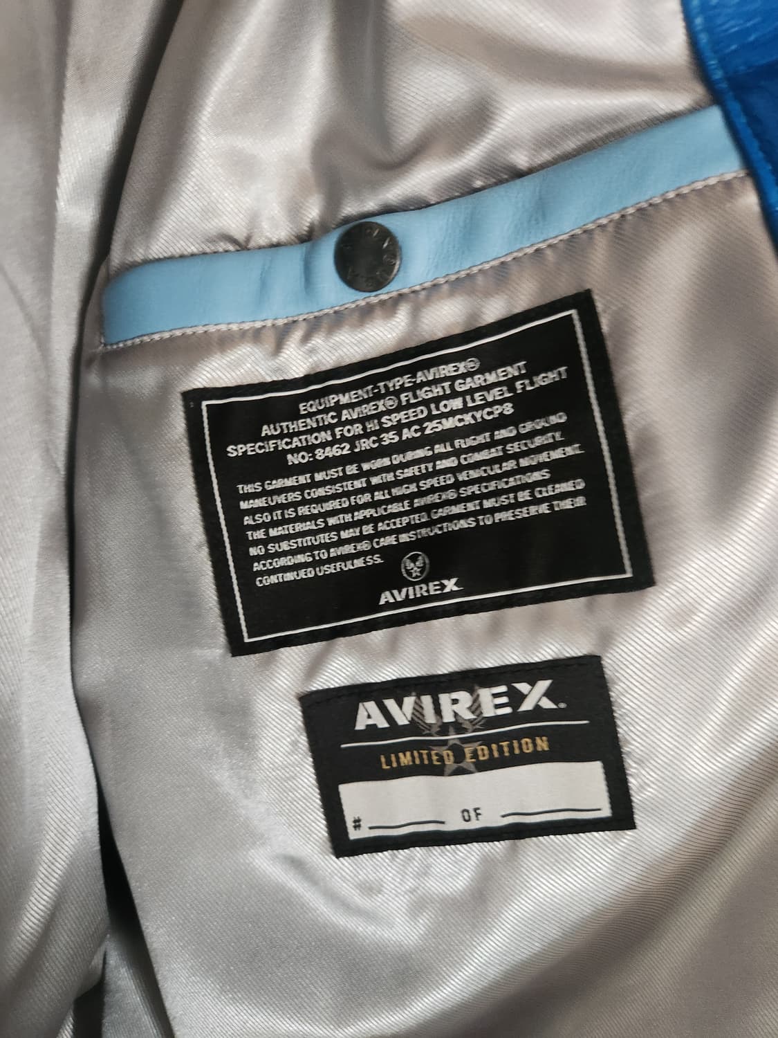 Avirex] 아비레ックス 아메리카 클래식 한정판 옴브르 아이콘 상품이미지5