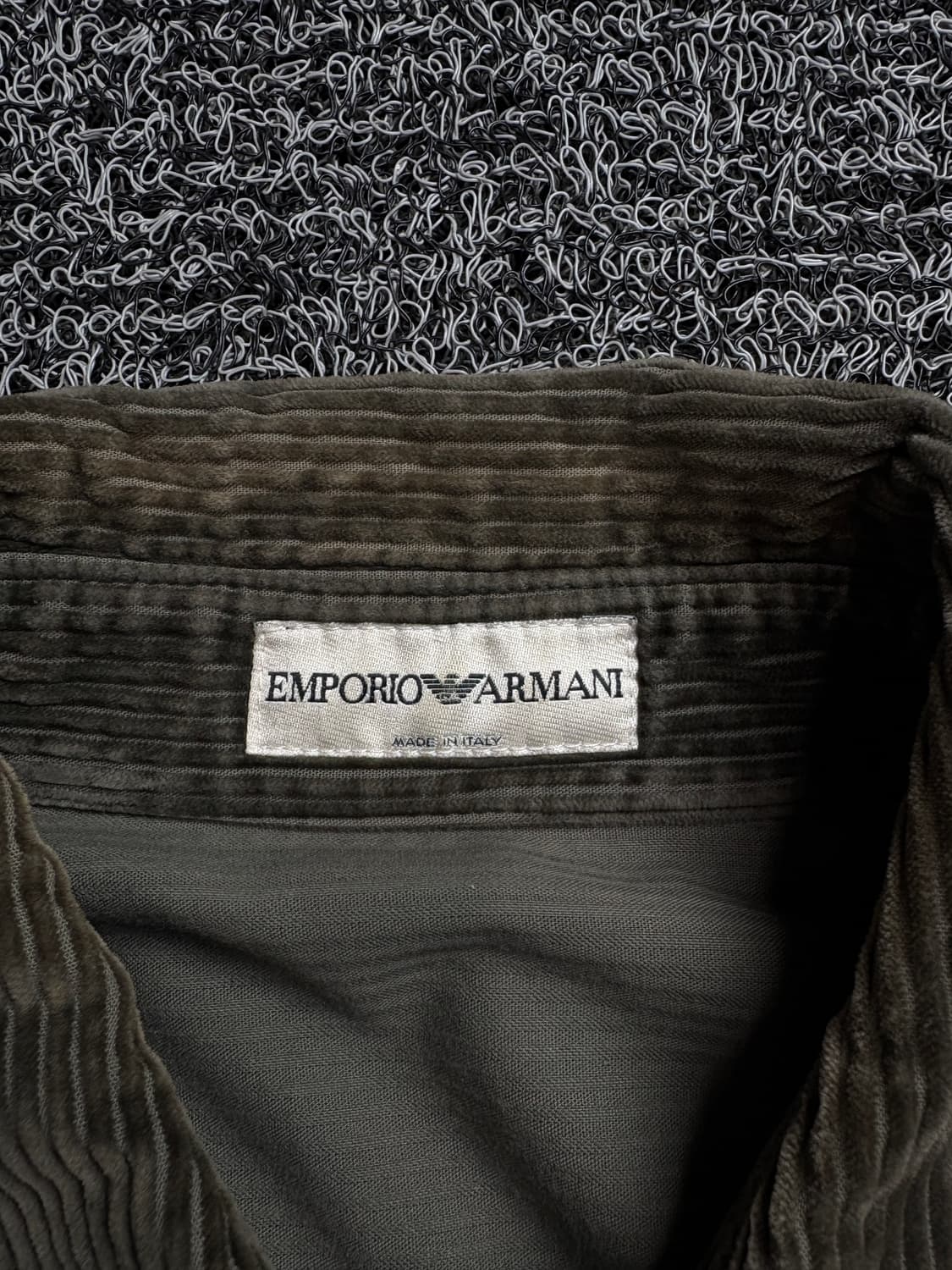 90s 엠포리오 아르마니 아카이브 코듀로이 투웨이 자켓 1910 상품이미지5