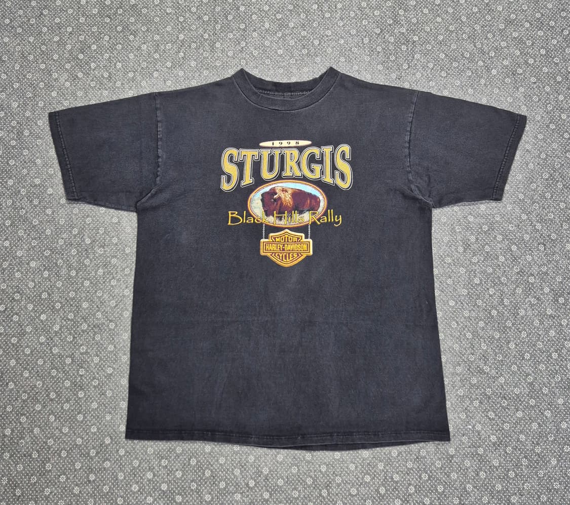 [XL]90s US Made 할리데이비슨 블랙 힐스 랠리 -720 상품이미지1