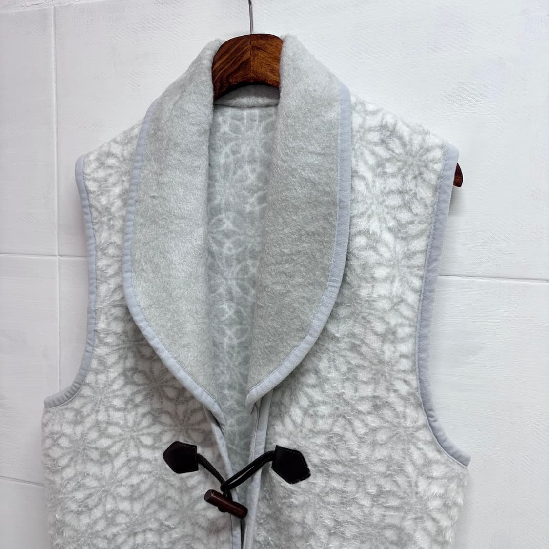 플리스 떡볶이 버튼 조끼 베스트 (JPN) 상품이미지2