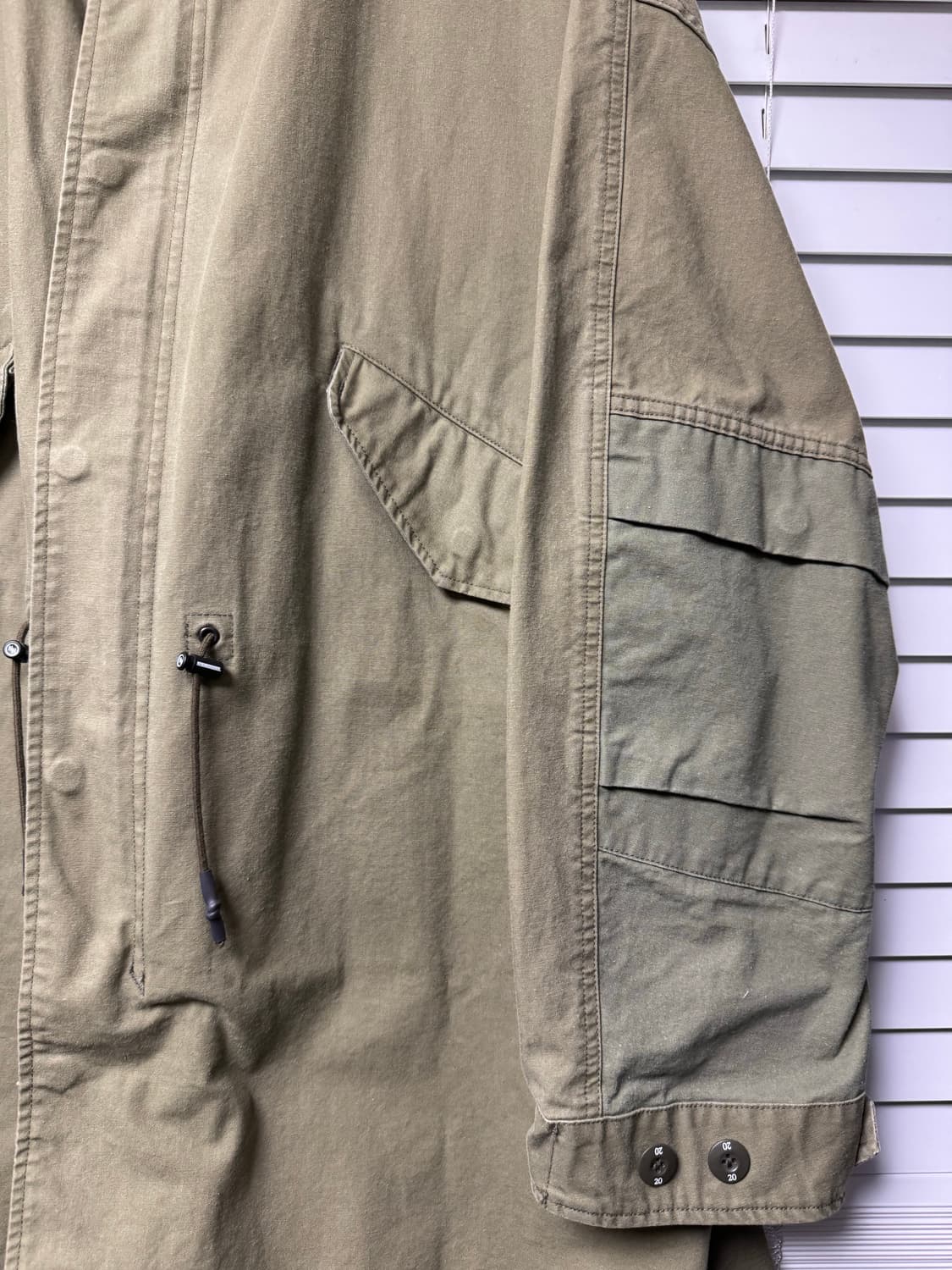 21ss 네이버후드 피쉬테일 올리브 M 상품이미지3