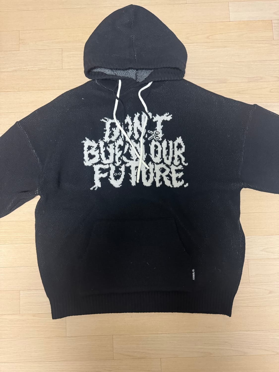 아조바이아조 PBA DBOF 울 니트 후드 XL 상품이미지1