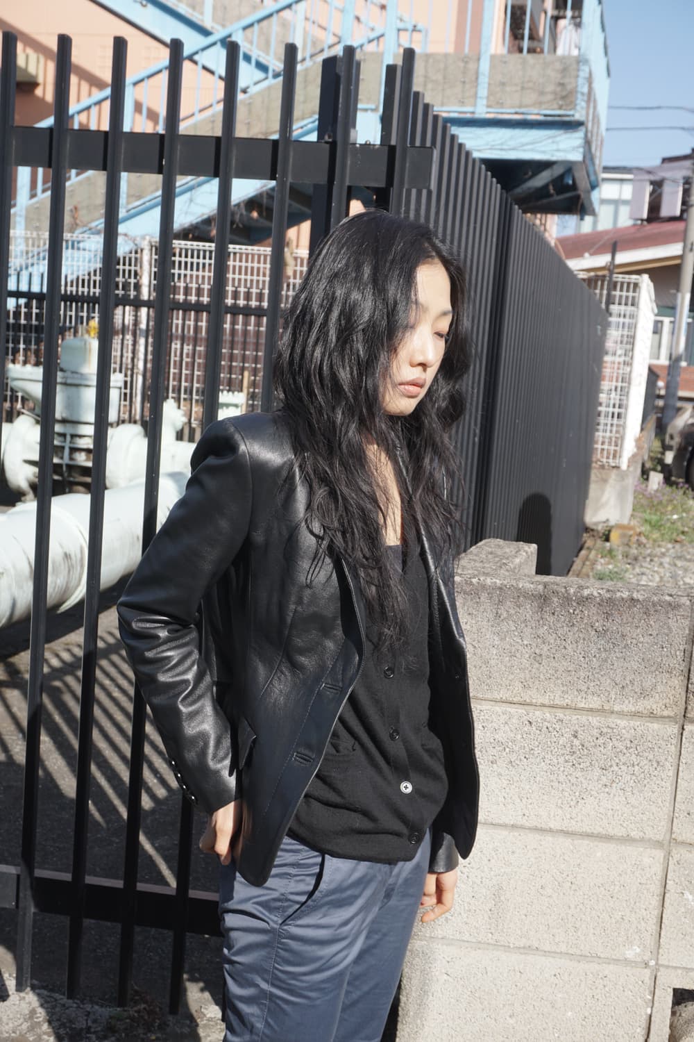  Calvin Klein leather jacket 상품이미지1