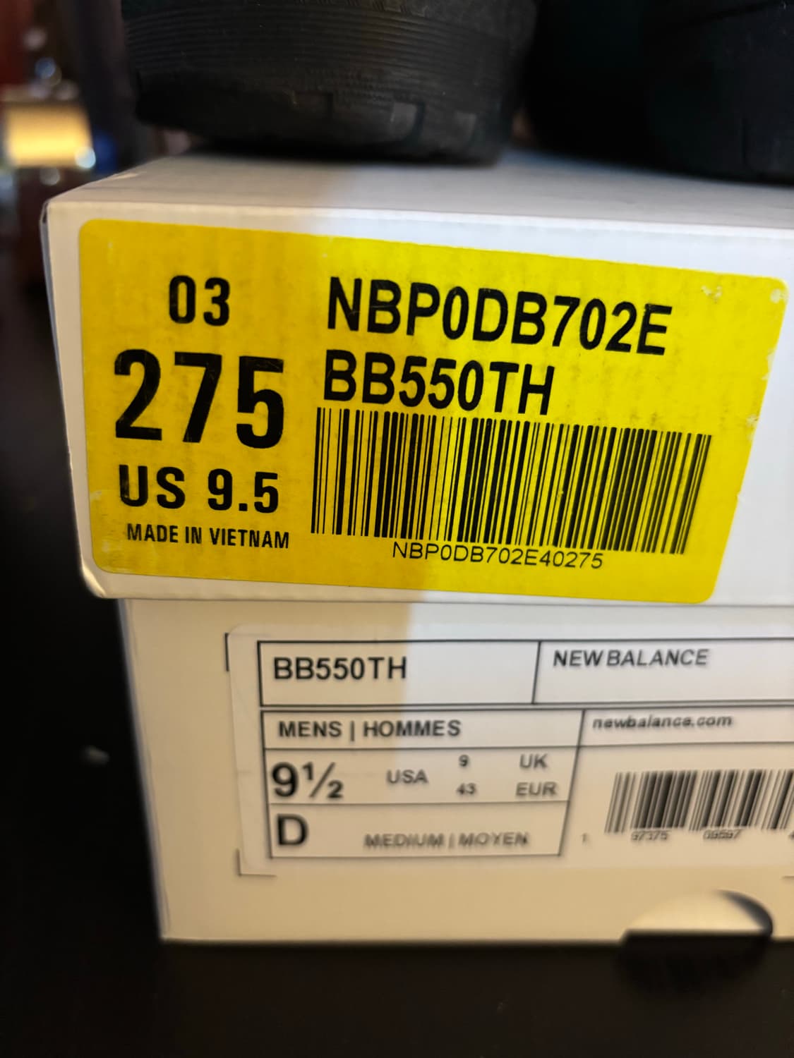 뉴발란스 x 디즈이즈네버댓 550 그린 블랙 상품이미지5