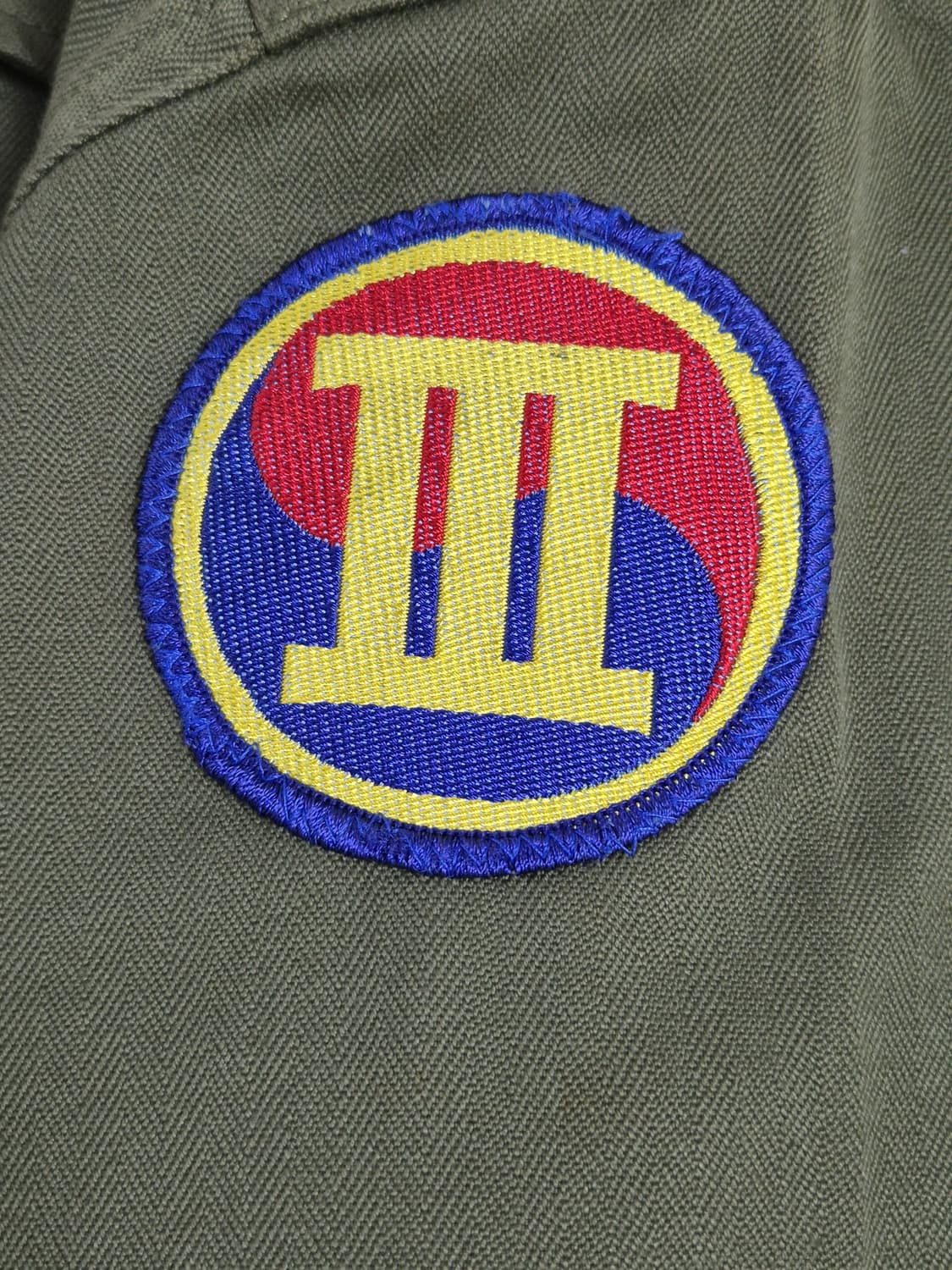 육군 구형 3군단 702특공연대 병장 민무늬 전투복 상의 자켓 (M) 상품이미지8