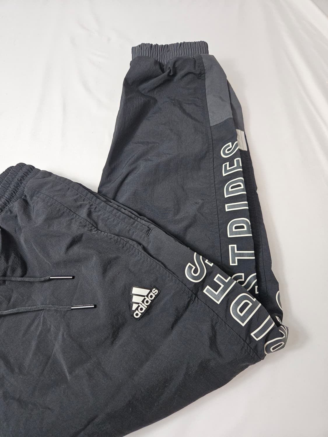 아디다스 루즈핏 우븐 조거팬츠 바지 커프트 트레이닝 XL 상품이미지2
