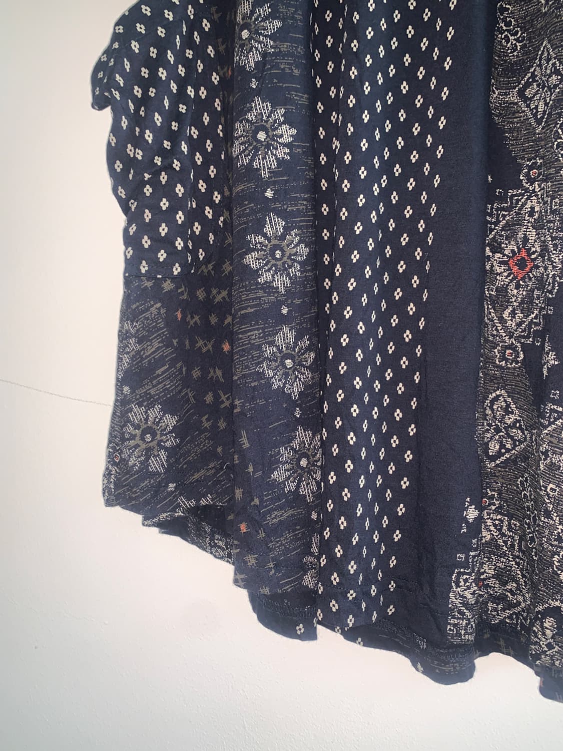 Oriental mood dress(navy) 상품이미지7
