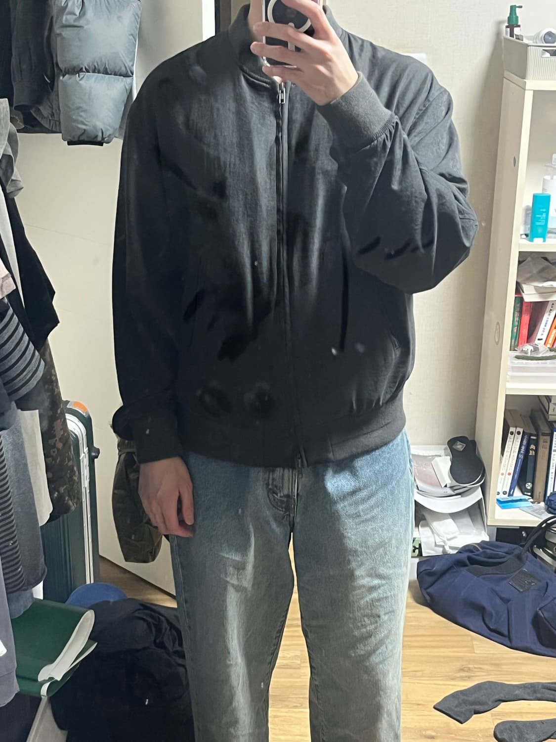 Art if acts 벨뱃 봄버 자켓 상품이미지3