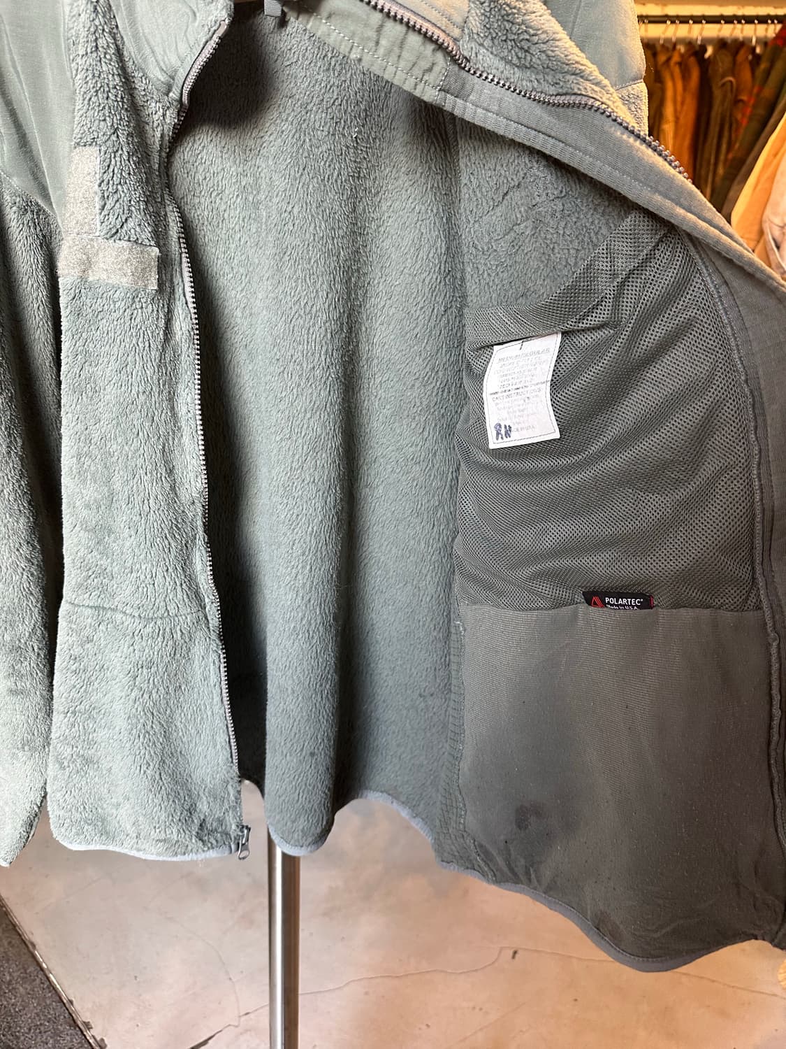 Us Army 미군 오리지널 젠3 폴라텍 후리스 자켓 M-R 상품이미지7