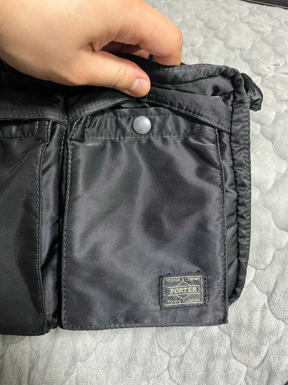 Porter 요시다 포터 탱커 숄더백 블랙 L 상품이미지3