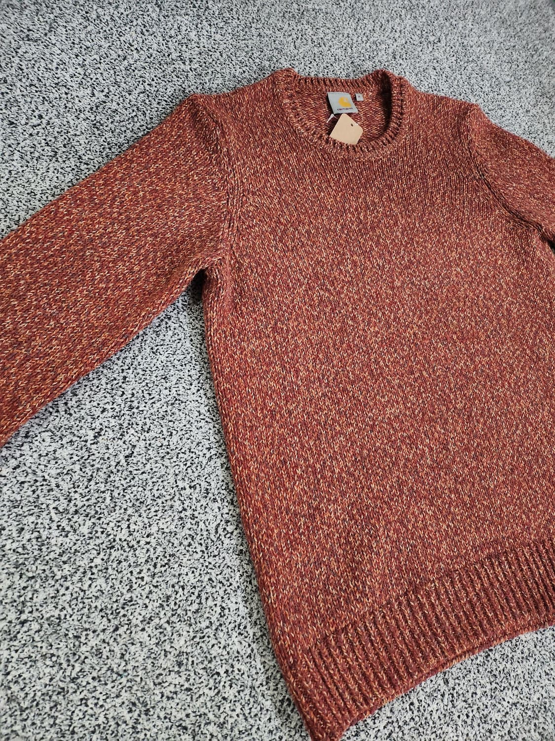 칼하트 니트 (오렌지 믹스 컬러) 상품이미지4