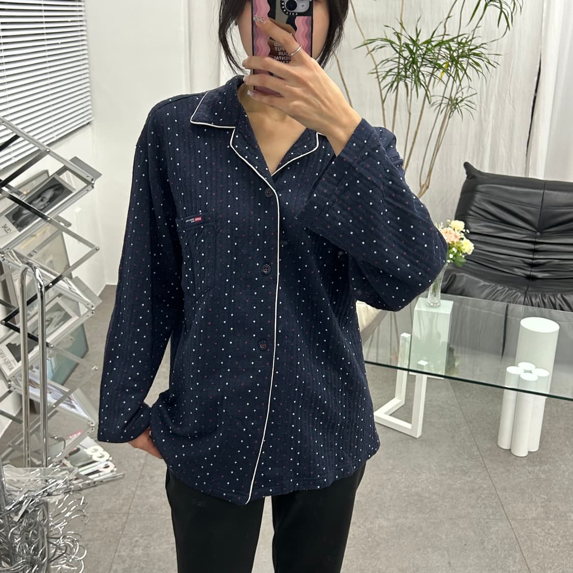 에드윈 홈 웨어 단추 셔츠 상품이미지2