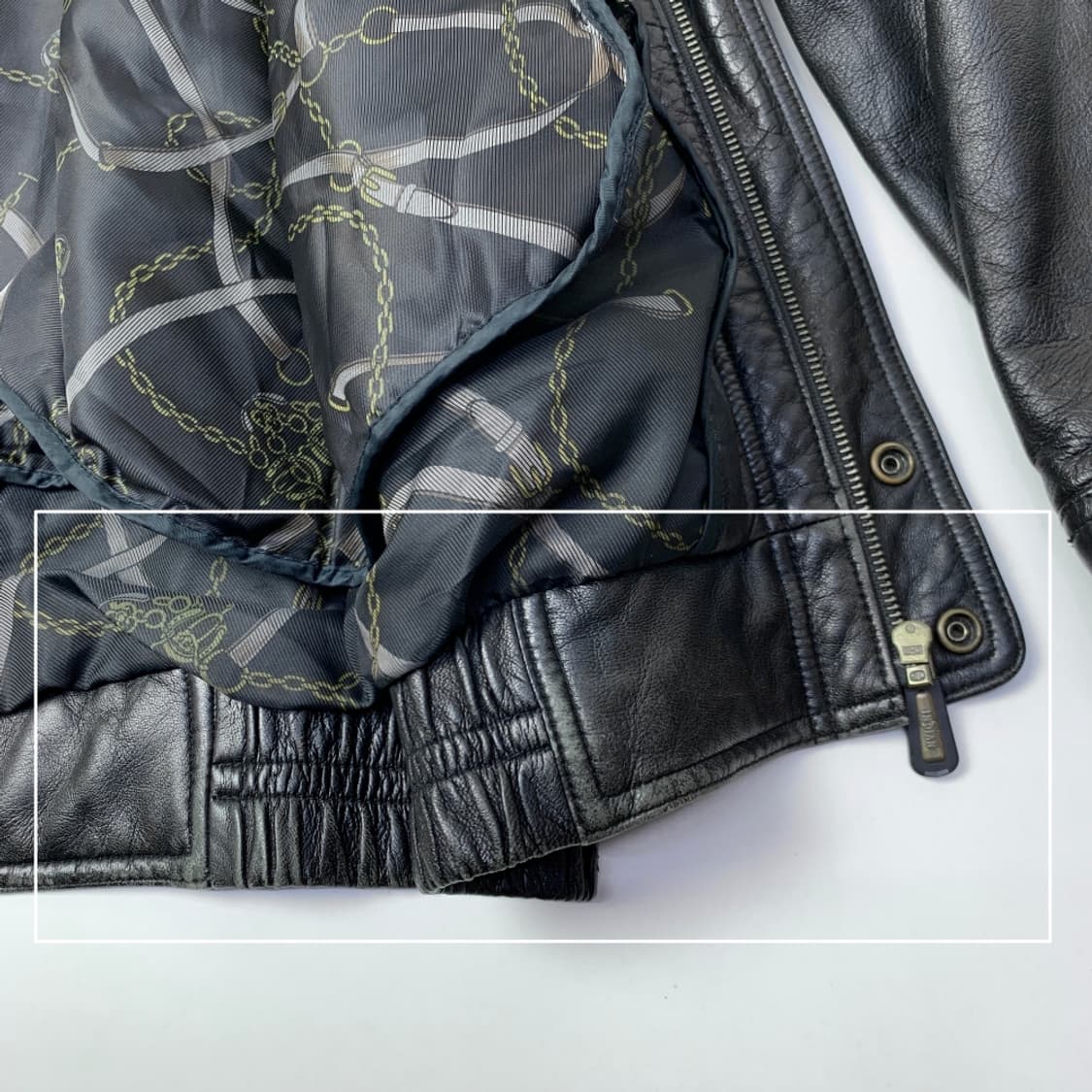 [100/정품] INDIAN 덕다운 레더 자켓 상품이미지10