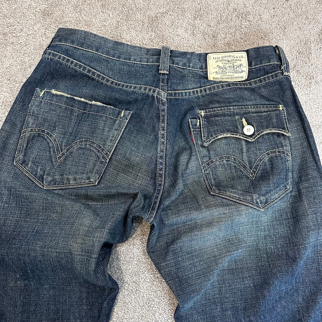 리바이스503 워싱 데님 팬츠(34) 상품이미지1