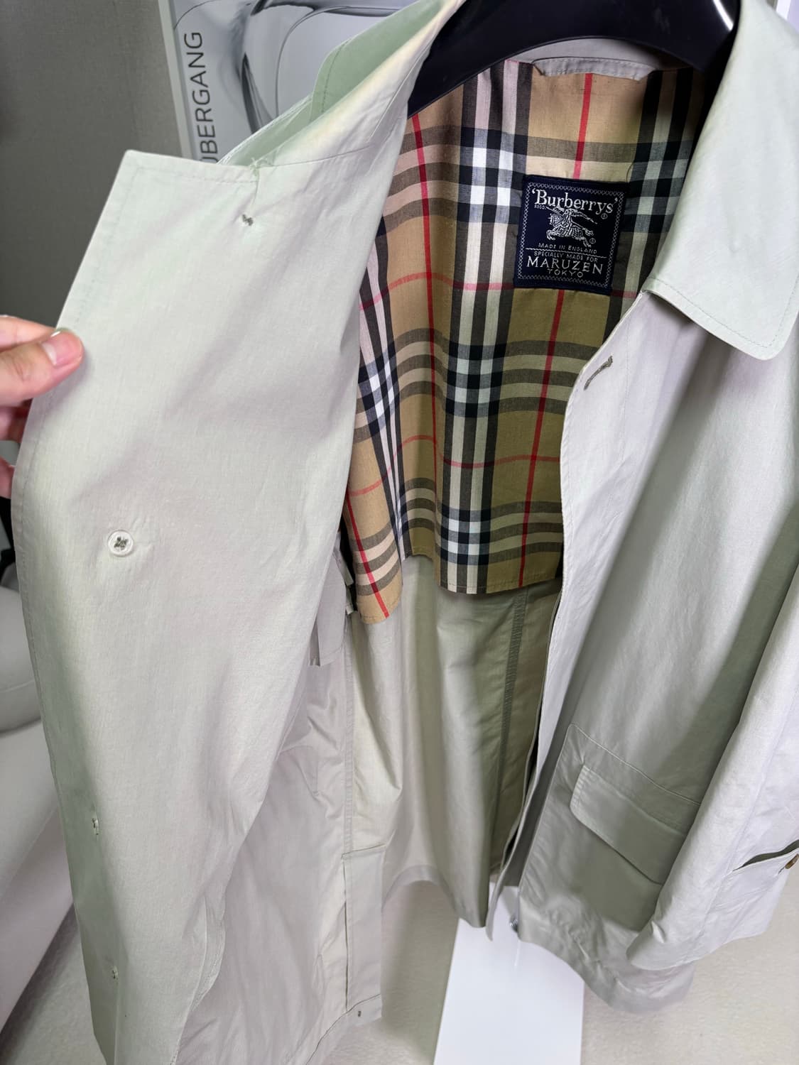 버버리(Burberry) 마루젠 스페셜 트렌치코트 상품이미지6